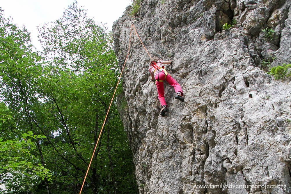 Family Climbing in Slovenia Family Climbing in Slovenia
