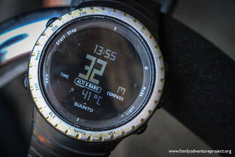 Watch thermometer