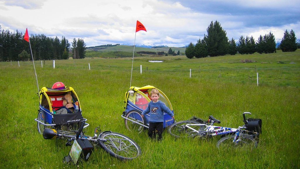 Cycle touring with toddlers in New Zealand Cycle touring with toddlers in New Zealand