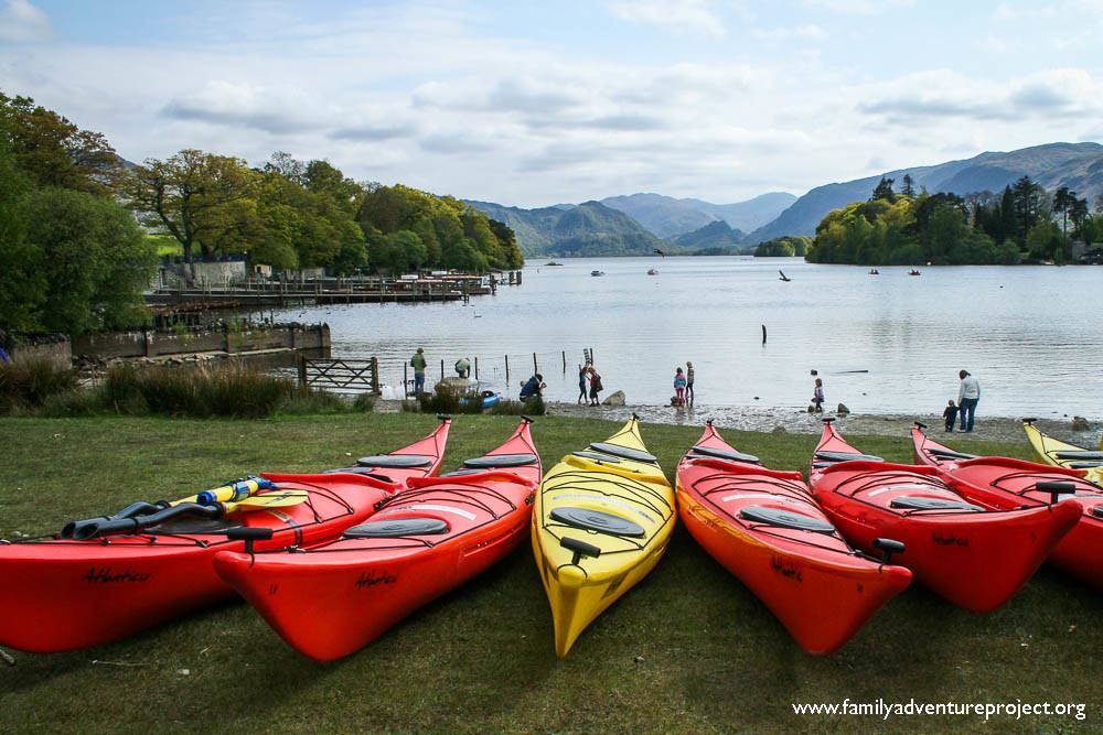Sea Kayaks at Derwent Water Sea Kayaks at Derwent Water