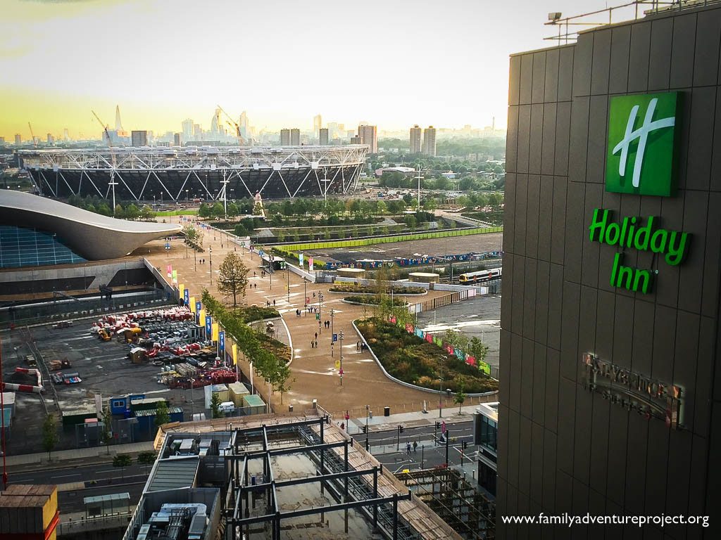 Staybridge Suites Stratford City looking over the Olympic Park
