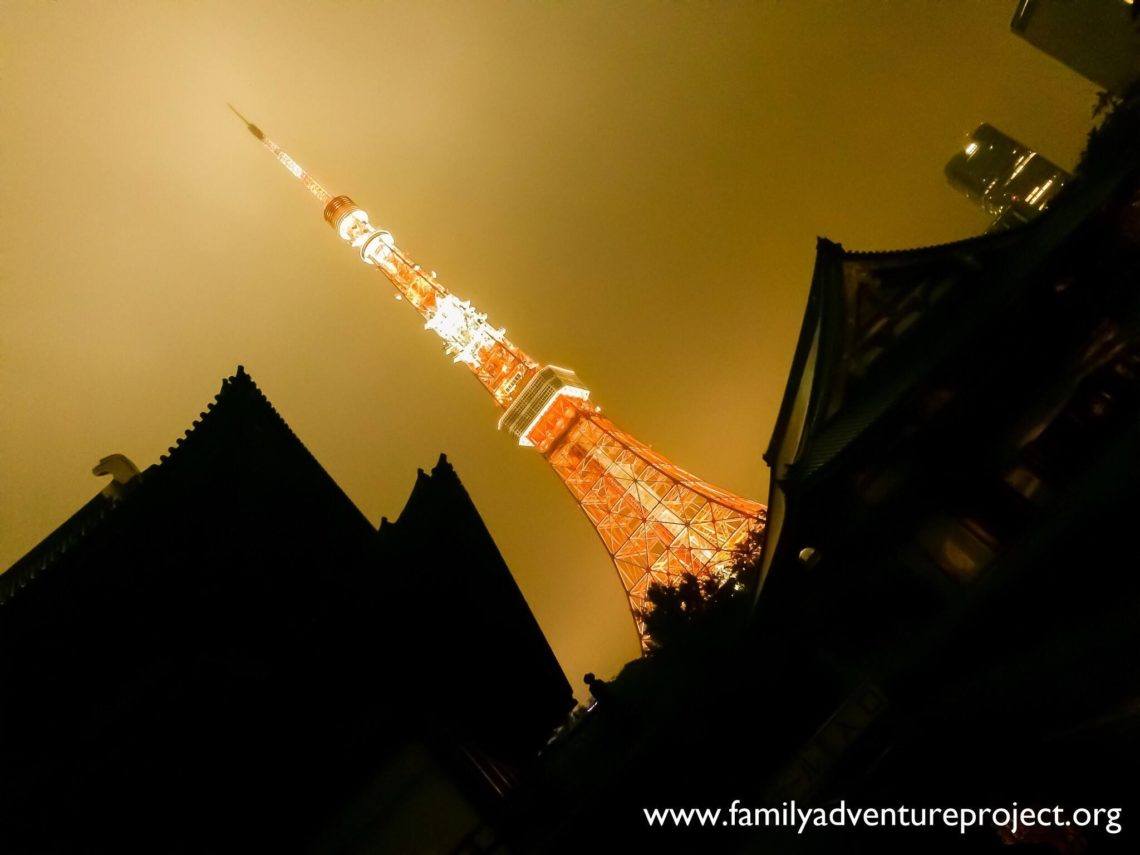 Tokyo Tower at Night