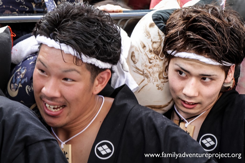 Lantern Bearers at the Issaki Hoh-toh Matsuri festival in the Noto Peninusula