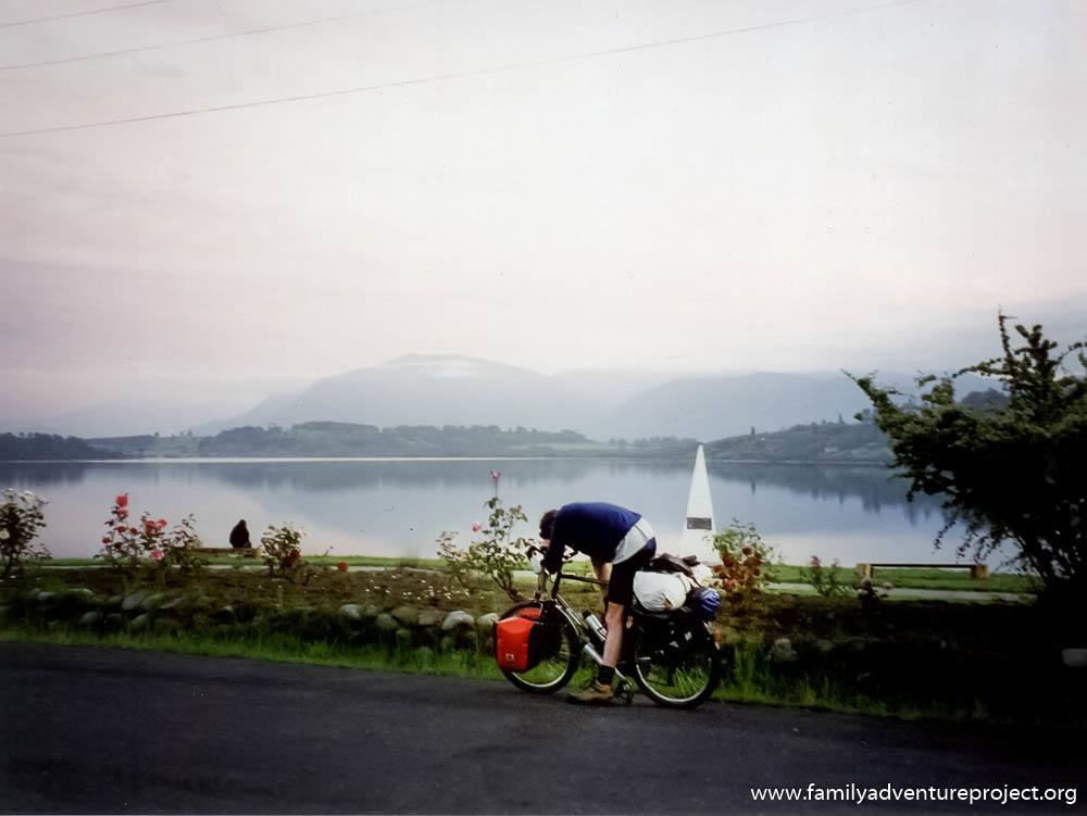Cycling in the Chilean Lake District