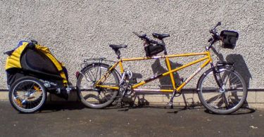 Burley Tandem and Trailer
