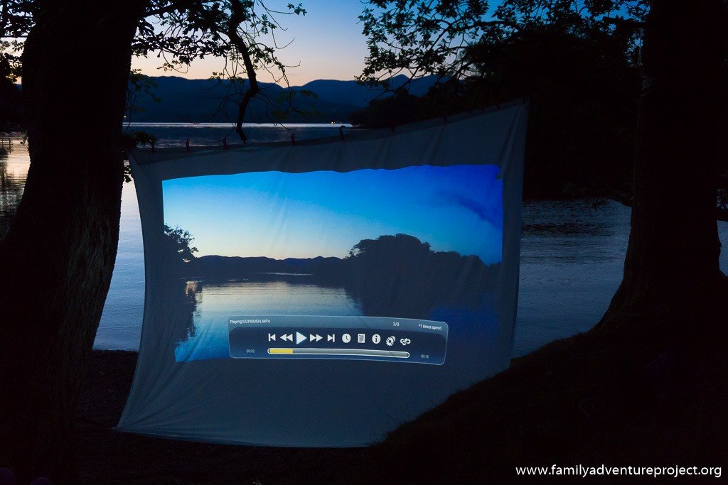 Lake District Outdoor Cinema by Windermere