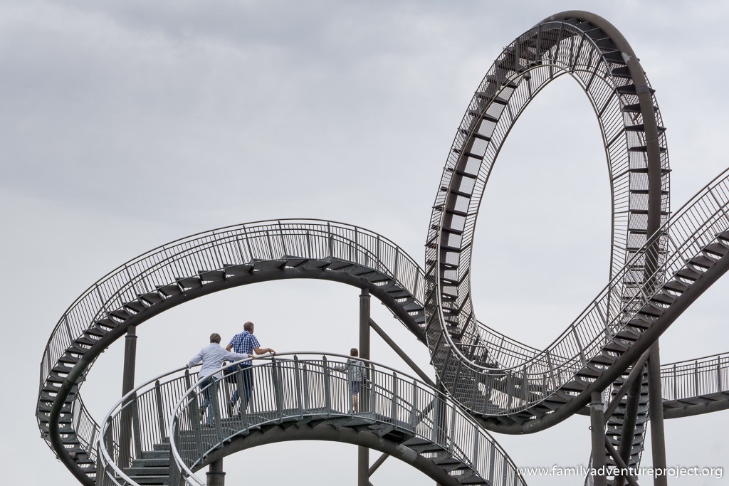 Tiger and Turtle Walking Coaster at the Angerpark Duisburg