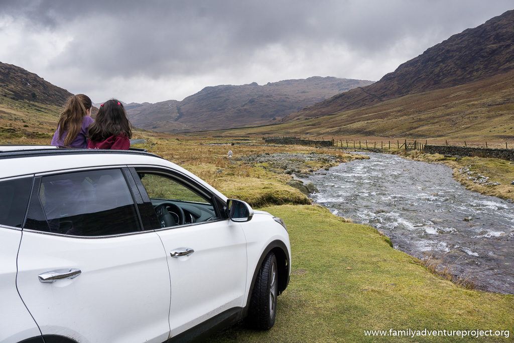 Taking in the scenery on a Lake District Scenic Drive