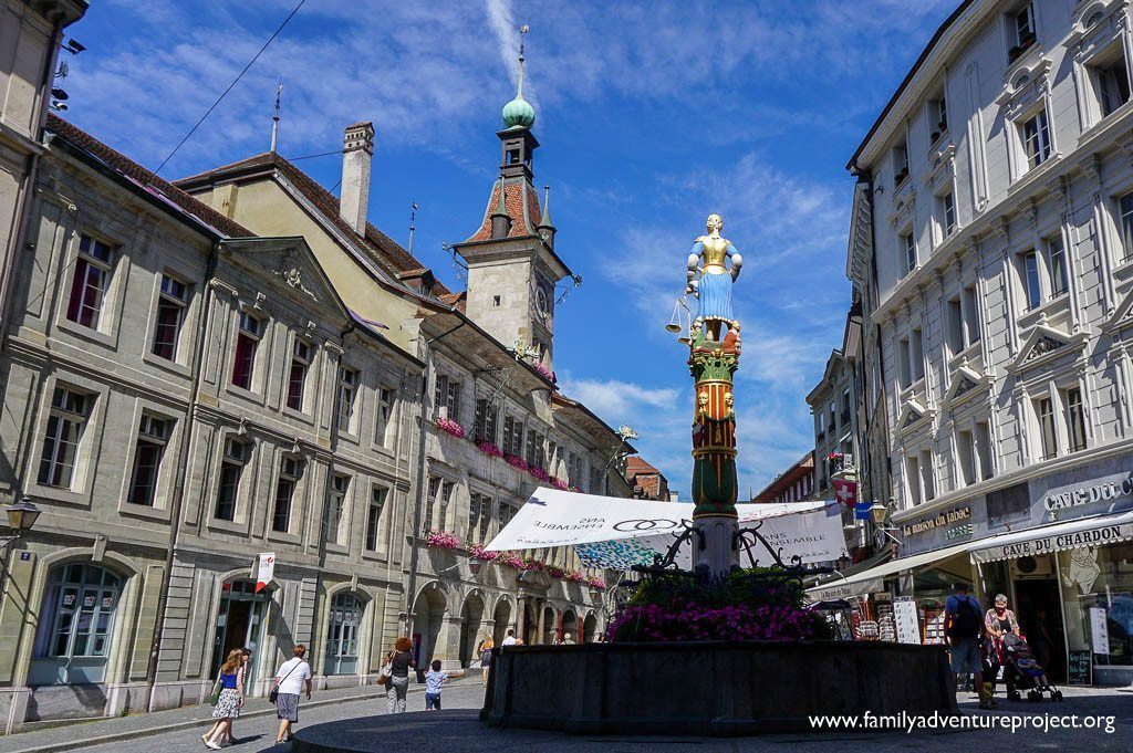 Old Town of Lausanne, Switzerland
