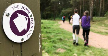 Following the John Muir way towards East Linton