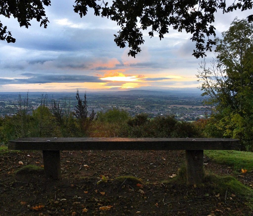 In the hills overlooking Malvern