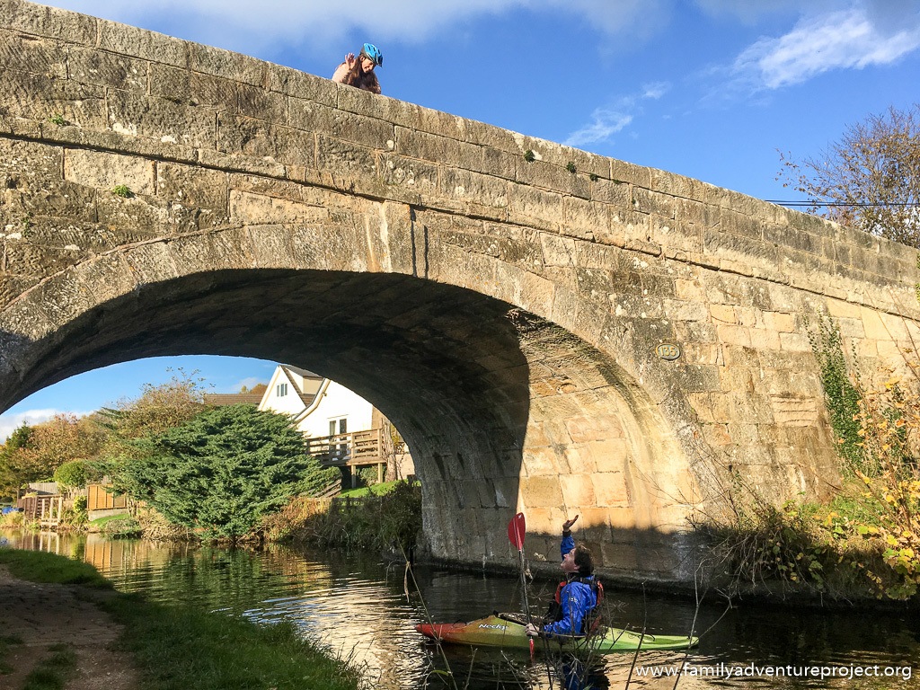 Bridge top coaching on the Lancaster Canal