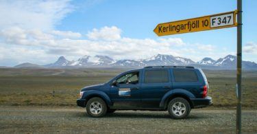 Road Trip Iceland 4WD on way to Kerlingarfjoll