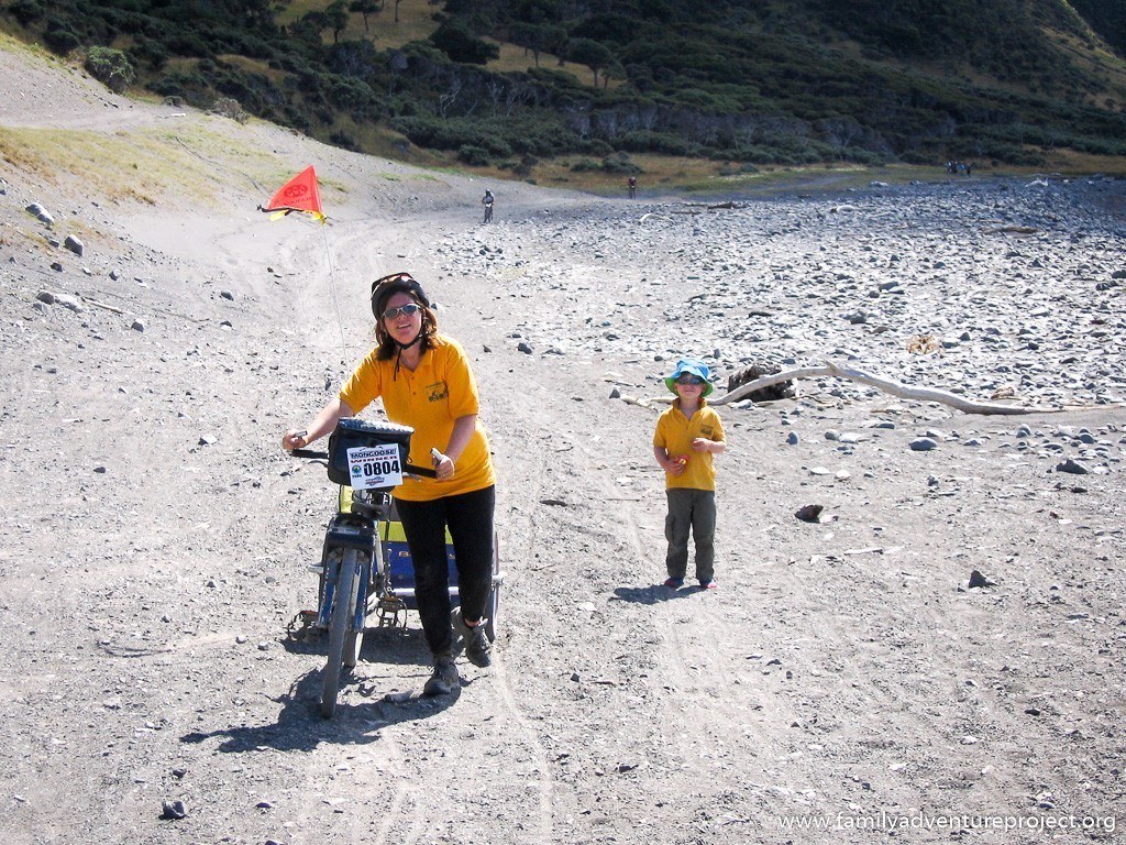 Cycling the Big Coast Ride with toddlers