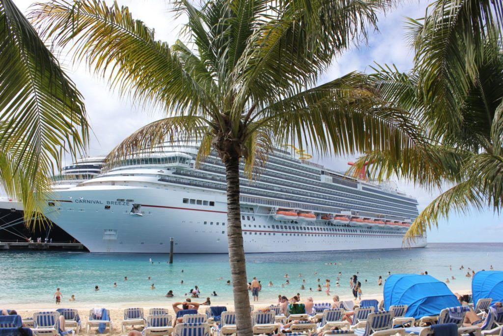Not too far to the beach on a cruise calling at Grand Turk. Image by Cathy Winston