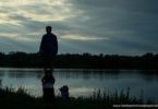 Down by the Danube as dusk falls