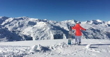 Contemplating hundreds of miles of pistes in The Three Valleys