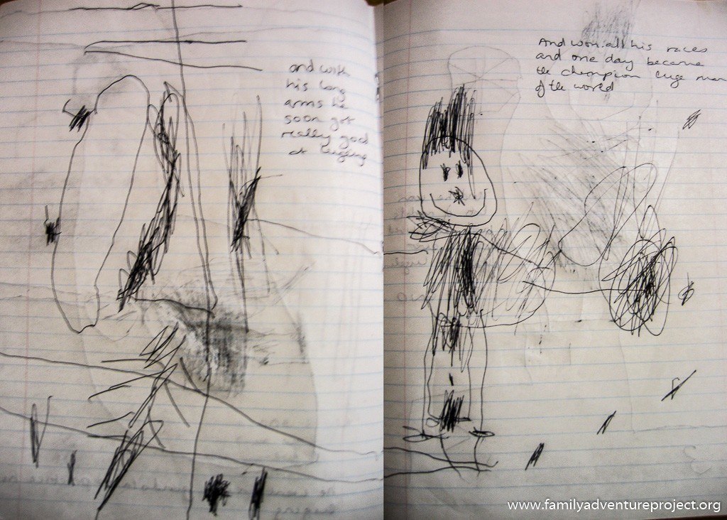 Kids Story and Handwriting