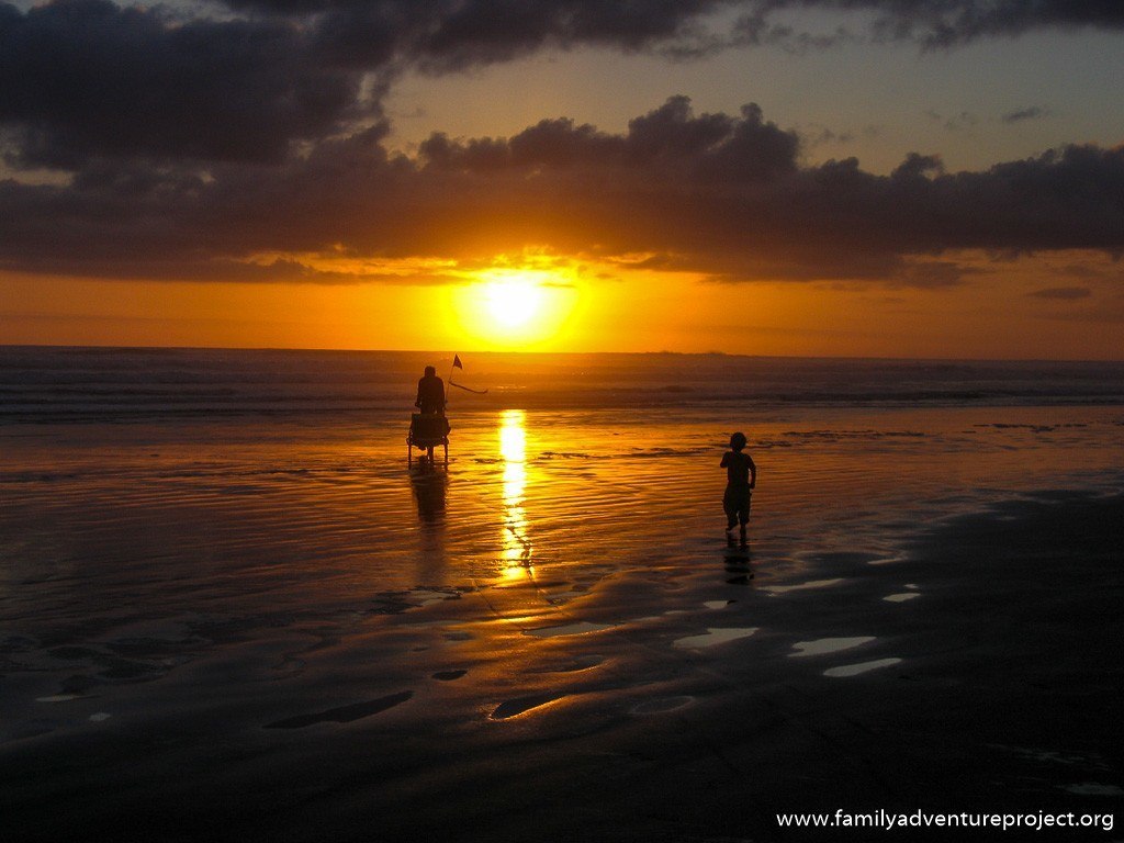 Sunset on 90 Mile Beach