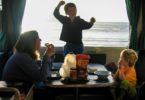 Family in a campervan New Zealand