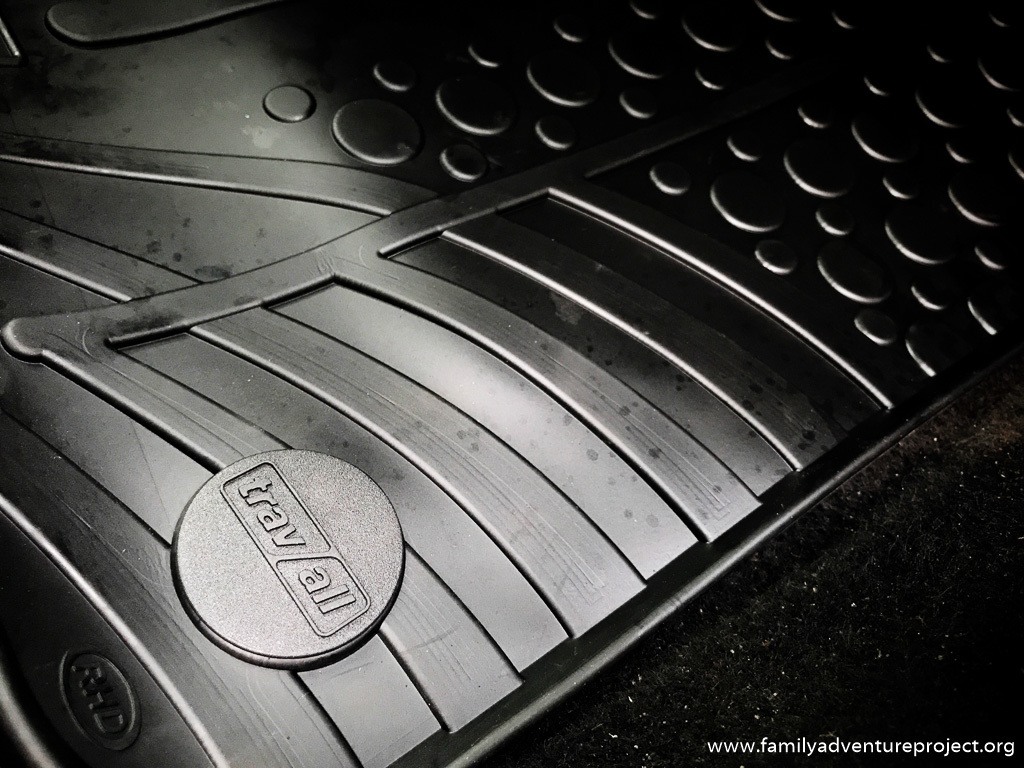Travall car mats come in vehicle specific sets to fit front and rear seat wells