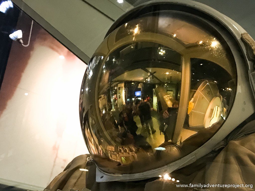 Space suit at the National Space Centre, Leicester