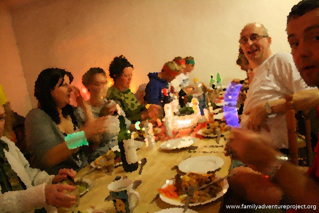 Family Christmas Meal