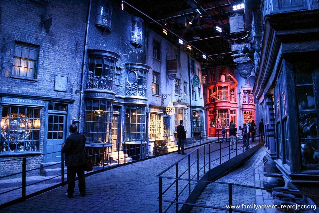 Diagon Alley at Warner Bros Studio Tours - The Making of Harry Potter