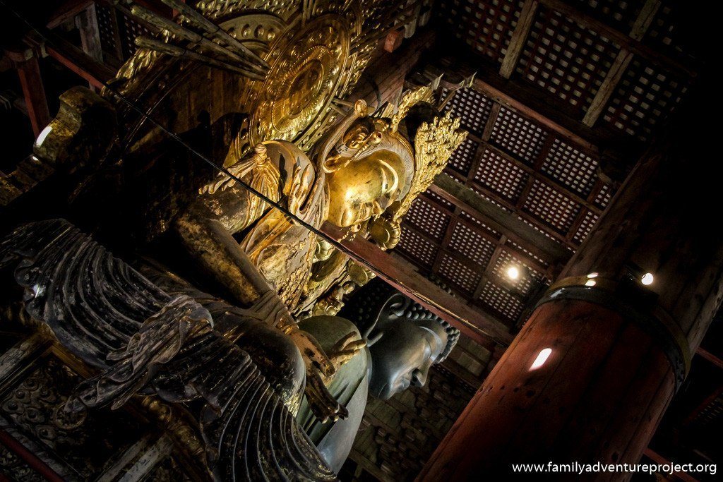 The Great Buddha at Todai-ji Temple Nara