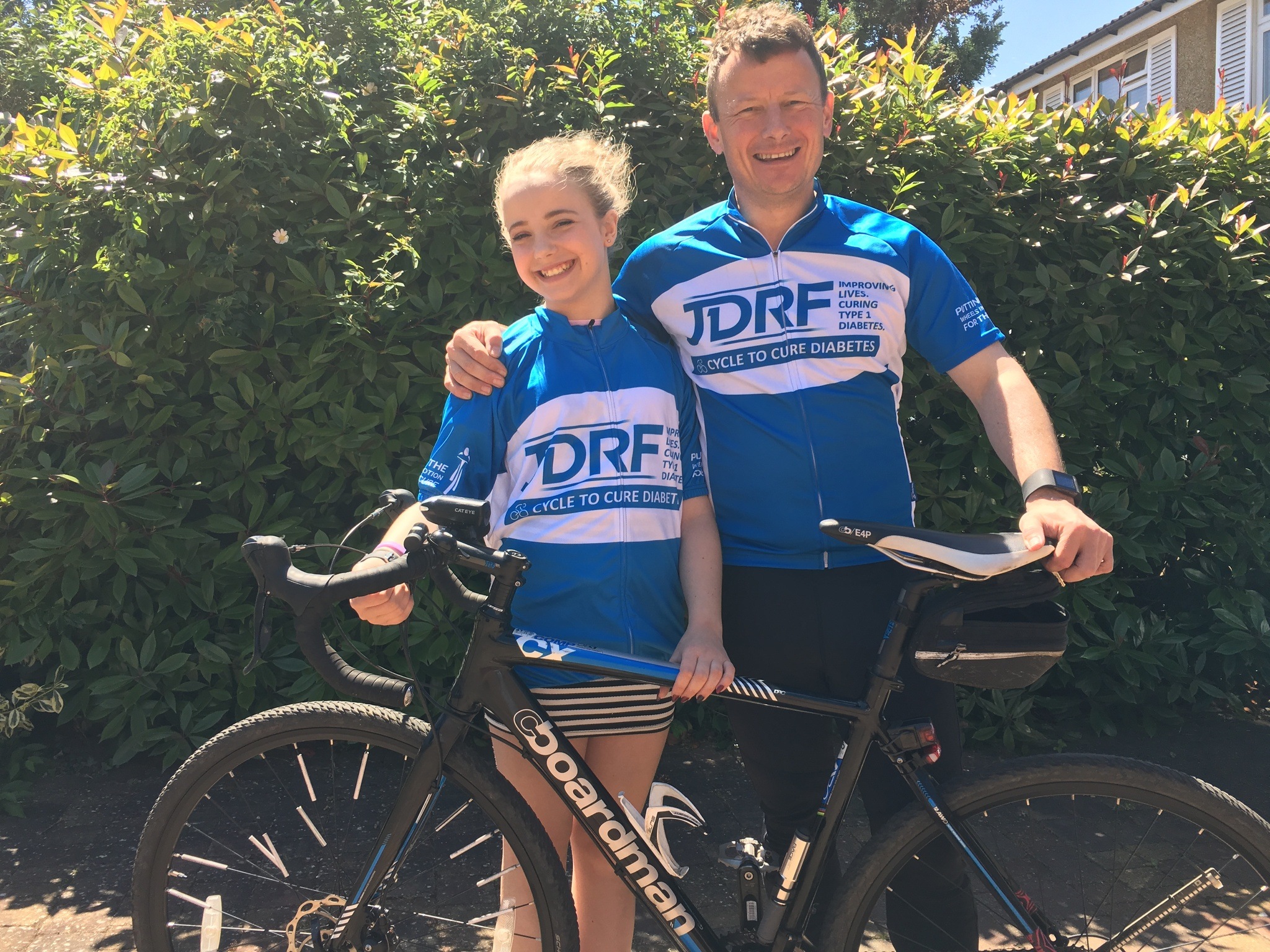 The Wills family cycle to help cure Diabetes