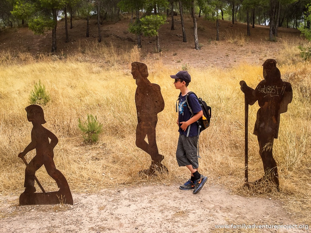 We are alone but not alone on this hike
