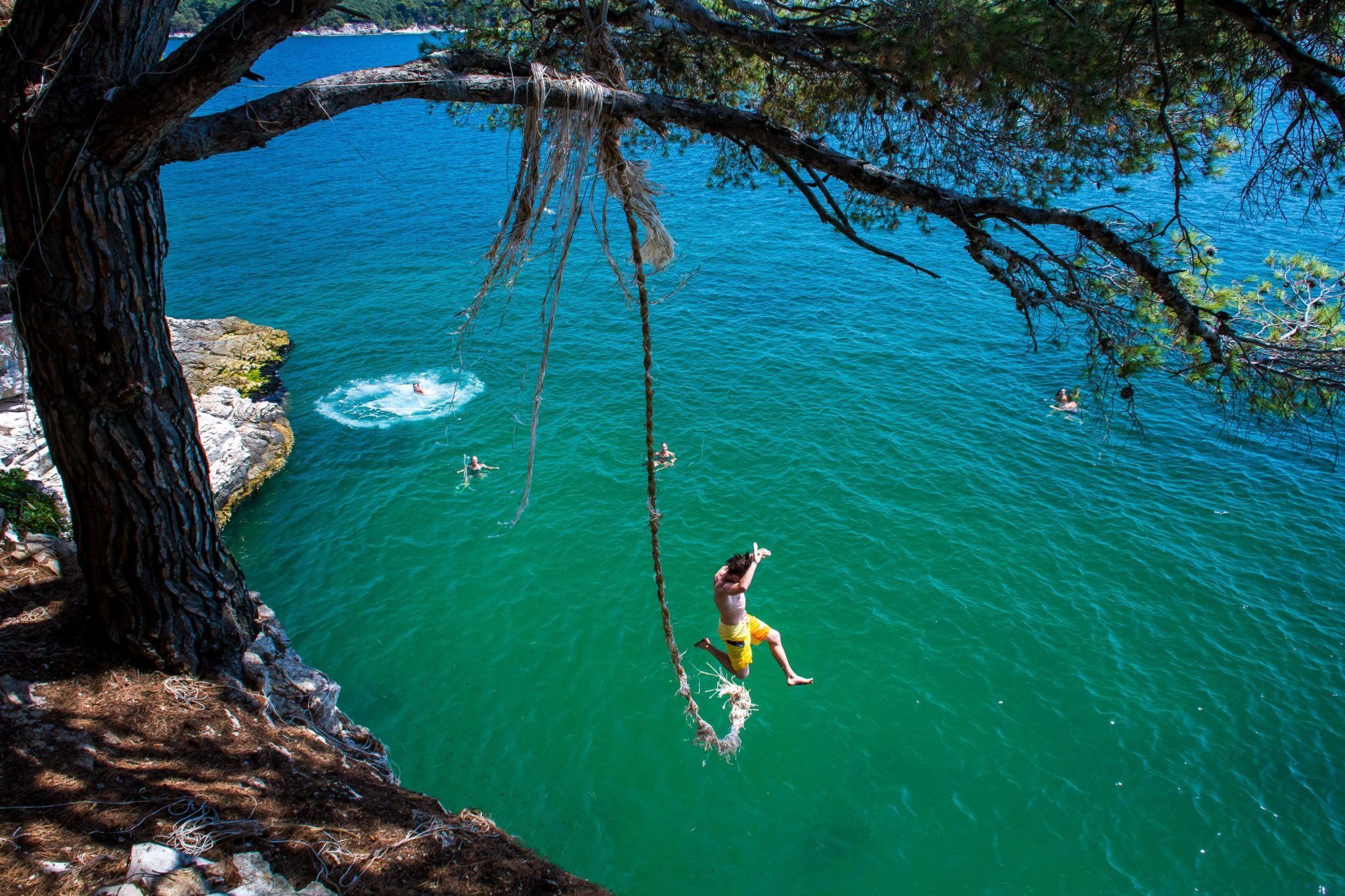 You can relax of get your fill of adrenalin on Istria's beaches. Photo courtesy Istria 