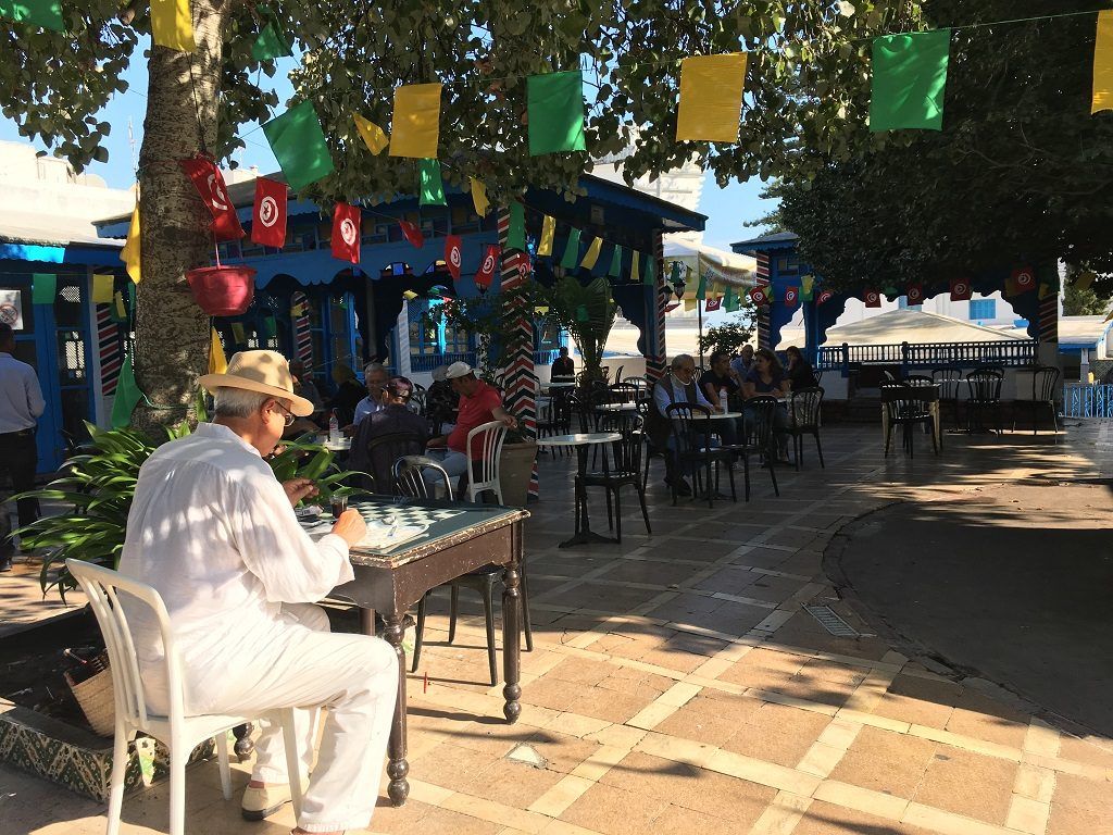 Cafe culture at La Marsa