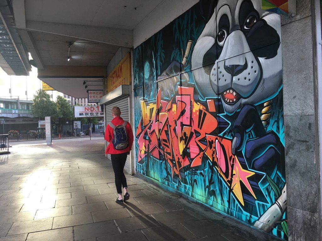 Street art Birmingham.