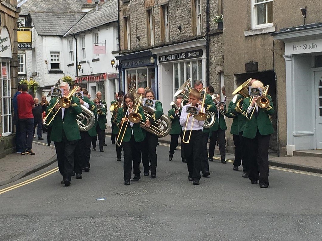 Kirkby Lonsdale brass band