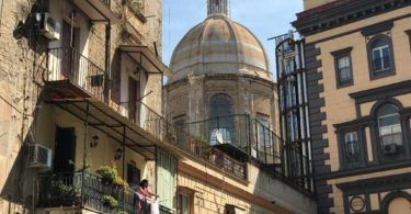 Naples buildings - Image by the Family Adventure Project