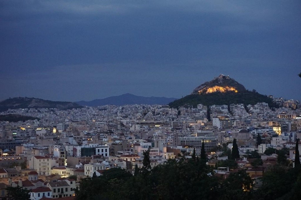 Goodnight Athens -Image by The Family Adventure Project 