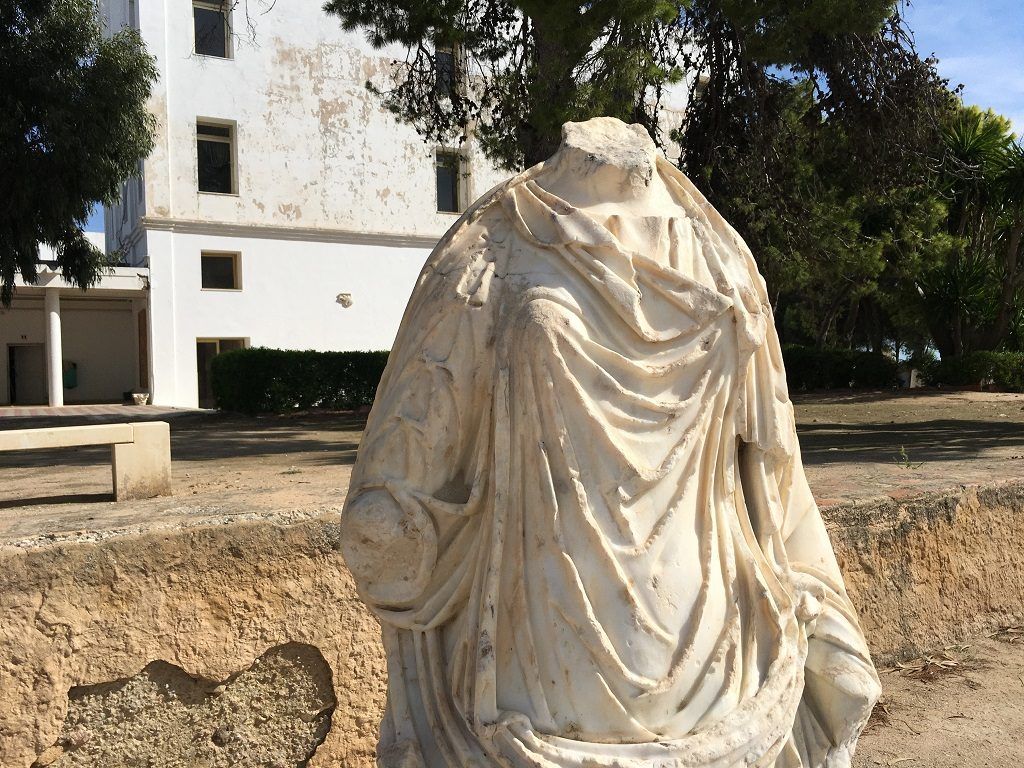 Statue at Carthage